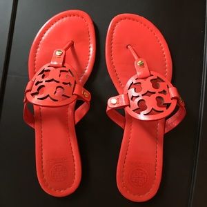 Coral Tory Burch Miller Sandals